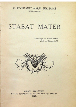 Stabat Mater 1928 r.