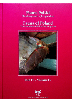 Fauna Polski Tom IV  kręgowce - Charakterystyka i wykaz gatunków