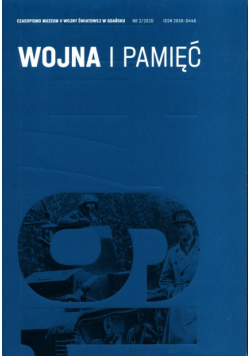 Wojna i pamięć nr 2/2020