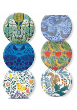 Lusterko ozdobne Voysey Arts&Crafts