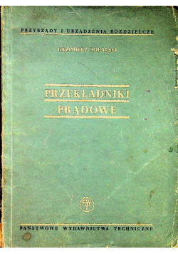 Przekładniki prądowe