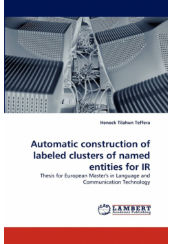 Automatic construction of labeled clusters of named entities for IR