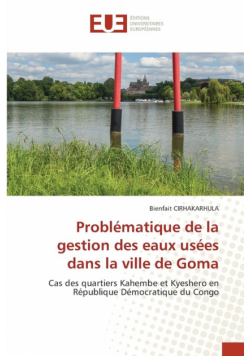 Problématique de la gestion des eaux usées dans la ville de Goma