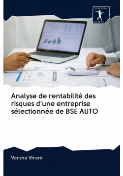 Analyse de rentabilité des risques d'une entreprise sélectionnée de BSE AUTO