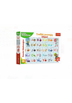Puzzle Edukacyjne Trefliki poznają alfabet TREFL