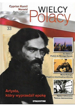 Wielcy Polacy tom 33 Cyprian Kamil Norwid