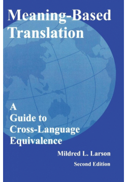 Meaning-Based Translation