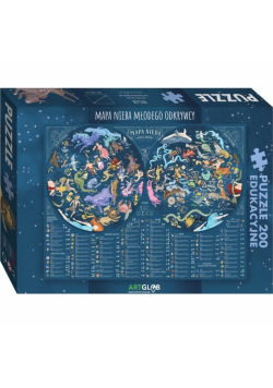 Puzzle 200 - Mapa Nieba Młodego Odkrywcy