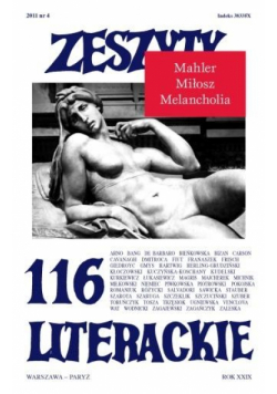 Zeszyty literackie 116 4/2011