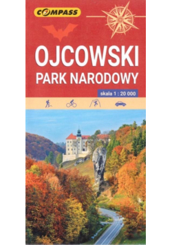 Mapa turystyczna - Ojcowski PN 1:20 000 w.2020