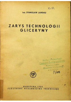 Zarys technologii gliceryny