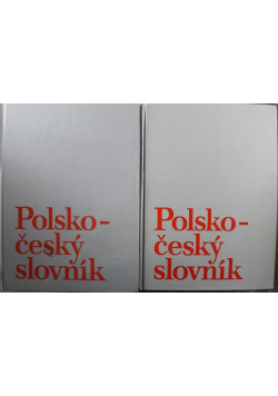 Słownik polsko czeski Tom 1 i 2