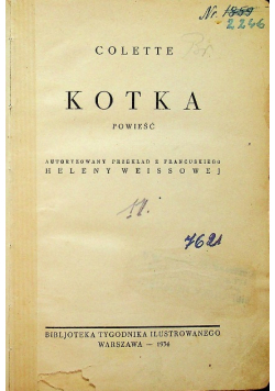 Kotka 1934 r.