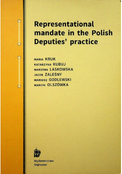 Representational mandate in the Polish Deputies practice