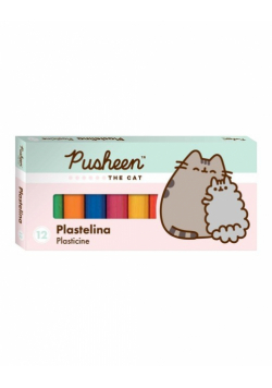 Plastelina 12 kolorów Pusheen