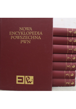 Nowa Encyklopedia powszechna PWN tom 1 do 8