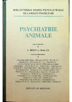 Psychiatrie animale
