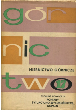 Górnictwo miernictwo górnicze