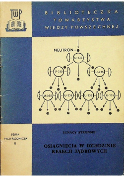 Osiągnięcia w dziedzinie reakcji jądrowych