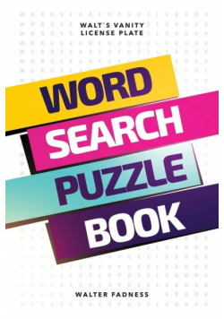 Word Search Puzzle Book