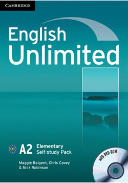 English Unlimited Elementary Self-study Pack Workbook  z DVD