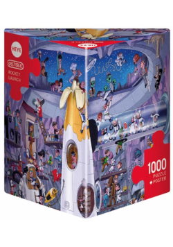 Puzzle 1000 Start rakiety (Puzzle+plakat) Oesterle