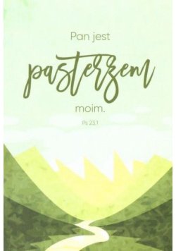 Mały wielki notes A6 - Pan jest pasterzem moim