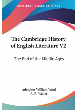 The Cambridge History of English Literature V2