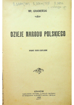 Dzieje narodu polskiego 1906 r.
