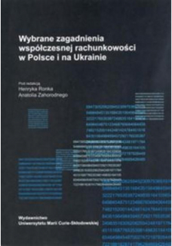 Wybrane zagadnienia współczesnej rachunkowości...