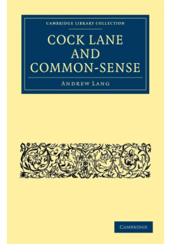 Cock Lane and Common-Sense