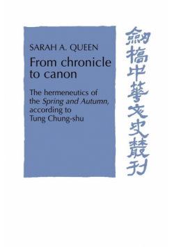 From Chronicle to Canon