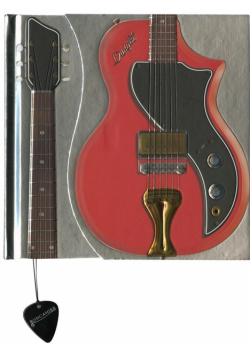Notatnik ozdobny 0027-01 Gitara DWIGHT VALCO SUPRO