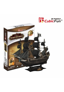 Puzzle 3D Okręt piracki Zemsta Królowej Anny