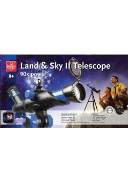 Edu - Teleskop Land & Sky 90x