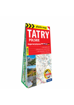 Tatry polskie foliowana mapa turystyczna  1:30 000