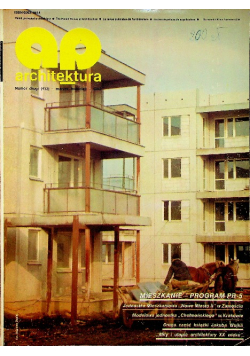 Architektura Nr 2 Mieszkanie program PR 5