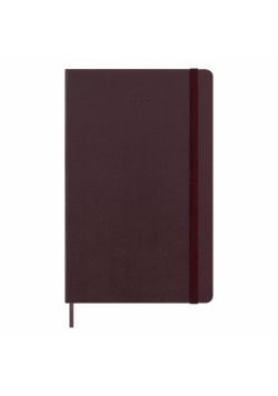 Kalendarz 2024 tygodniowy L tw. Burgundy Red