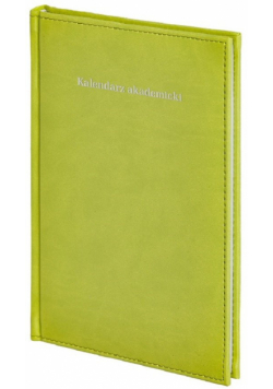 Kalendarz akademicki A5 tyg. Vivella Seledyn