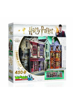 Wrebbit Puzzle 3D 450 el HP Diagon Alley