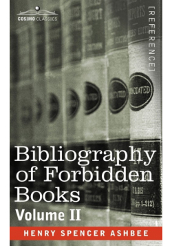 Bibliography of Forbidden Books - Volume II