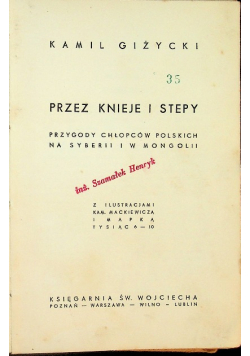 Przez Knieje i stepy 1938 r.