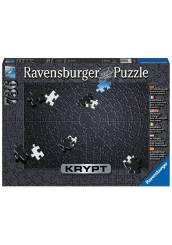 Puzzle 736 KRYPT Czarne