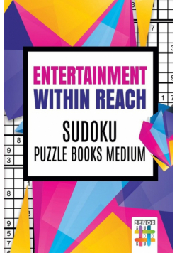 Entertainment within Reach | Sudoku Puzzle Books Medium