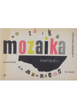 Mozaika melodii na akordeon