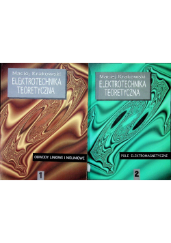 Elektrotechnika teoretyczna tom 1 i 2