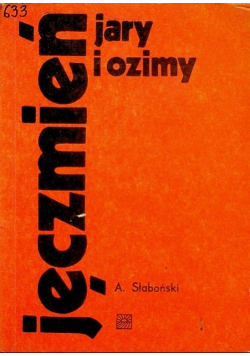 Jęczmień jary i ozimy