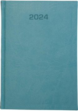 Kalendarz 2024 tygodniowy A5 Vivella turkus