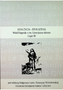 Etos Życia Etos Sztuki