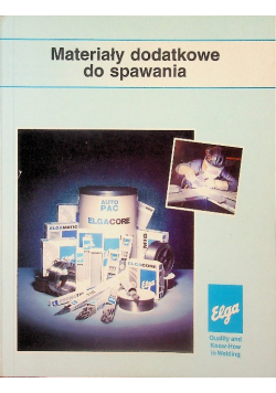 Materiały dodatkowe do spawania